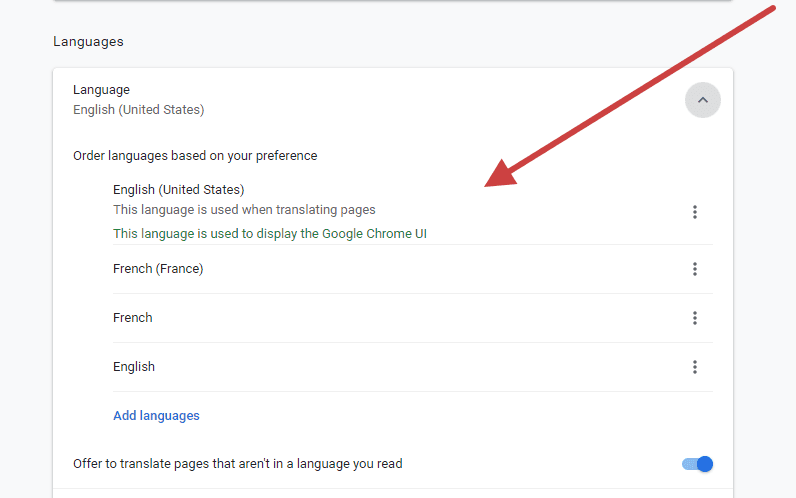 ChromeEnOnTop